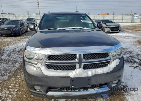 2013 Dodge Durango Crew from USA, damaged, VIN 1C4RDJDG4DC695449